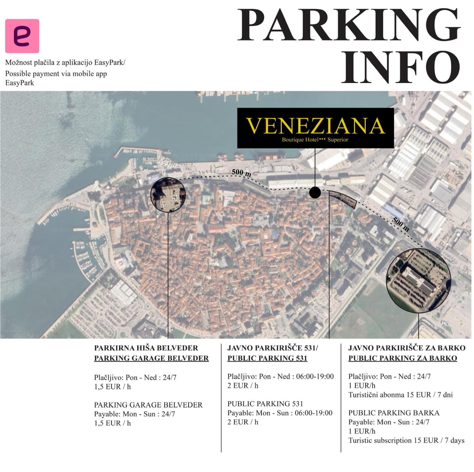Veneziana Boutique Hotel Superior Копер Экстерьер фото